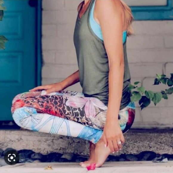 Niyama Sol Pants - Niyama Sol Koi Leggings - XS